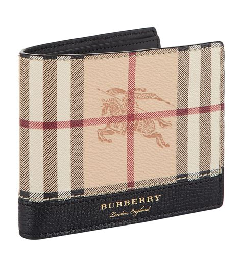 burberry personalised wallets|burberry haymarket wallet.